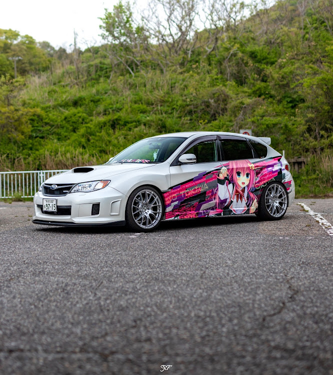 インプレッサ WRX STIのインプレッサWRX・GRF・エロゲ・痛車・ハミダシクリエイティブに関するカスタム事例の投稿画像1枚目