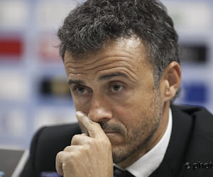 Luis Enrique pas content malgré la victoire