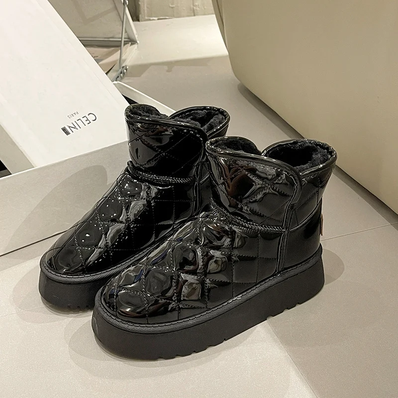 Title 5, Chaussures isolantes en coton rembourré, doublu...