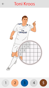 Pixel art Soccer players :Sandbox color by numbers(圖3)-速報App