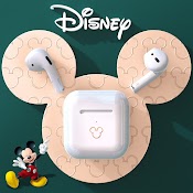 Tai Nghe Không Dây Disney Ly - 853 Âm Thanh Nổi Không Thấm Nước Giảm Tiếng Ồn Pin Siêu Dài Bluetooth 5.0