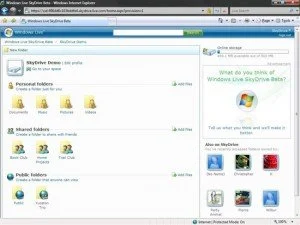 Windows Live Skydrive