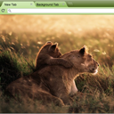 Savannah Lions on the Plain