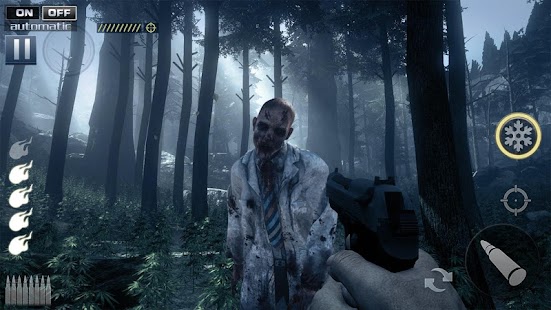 Zombie Shooter : Fury of War Screenshot