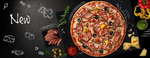 Smoked Chicken Gourmet Pizza