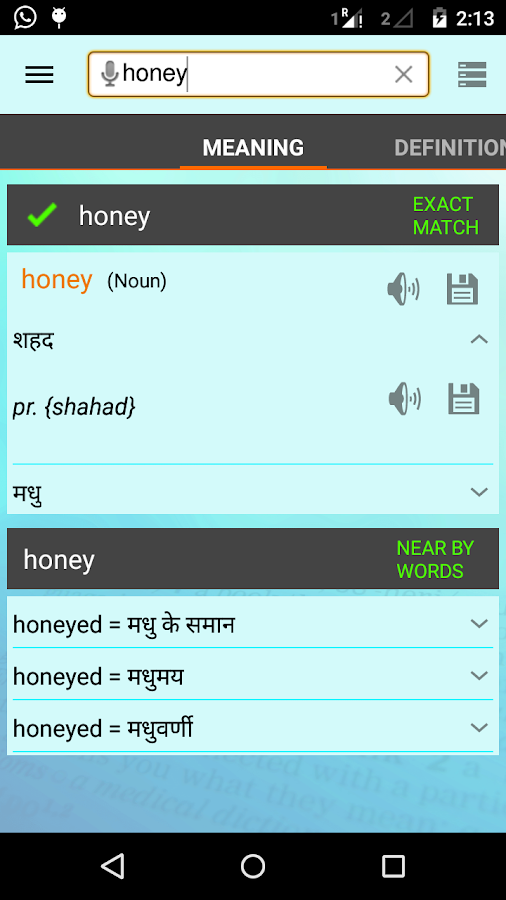 English hindi dictionary 1.9 download free)