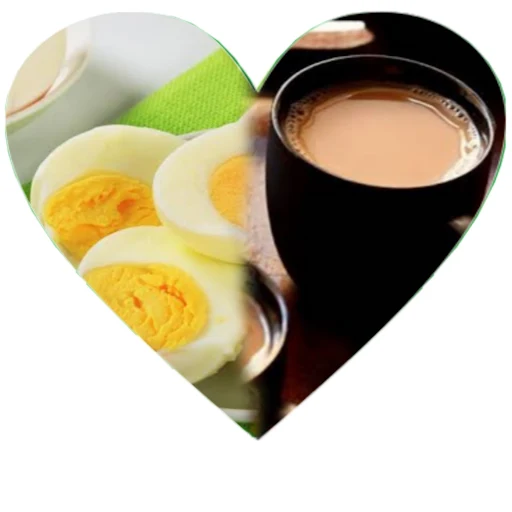 4 Boiled Eggs With Masala Tea