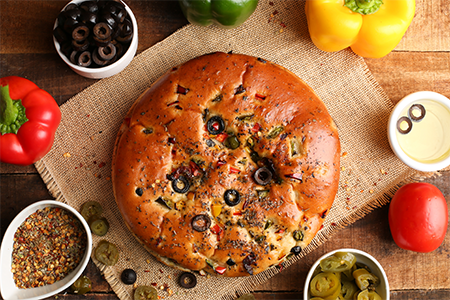 Italian Focaccia Bread Big