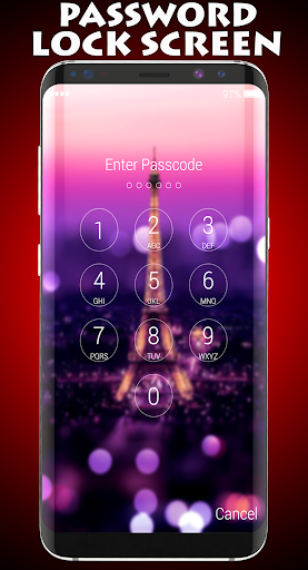 Paris Eiffel Tower Lock Screen 1.0 screenshots 2