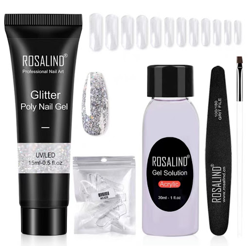 Title 30, Extension Gel Polish Kit For Manicure Poly Nail...