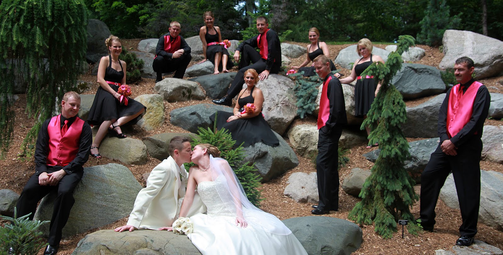 Butterfly Garden Wedding Guest