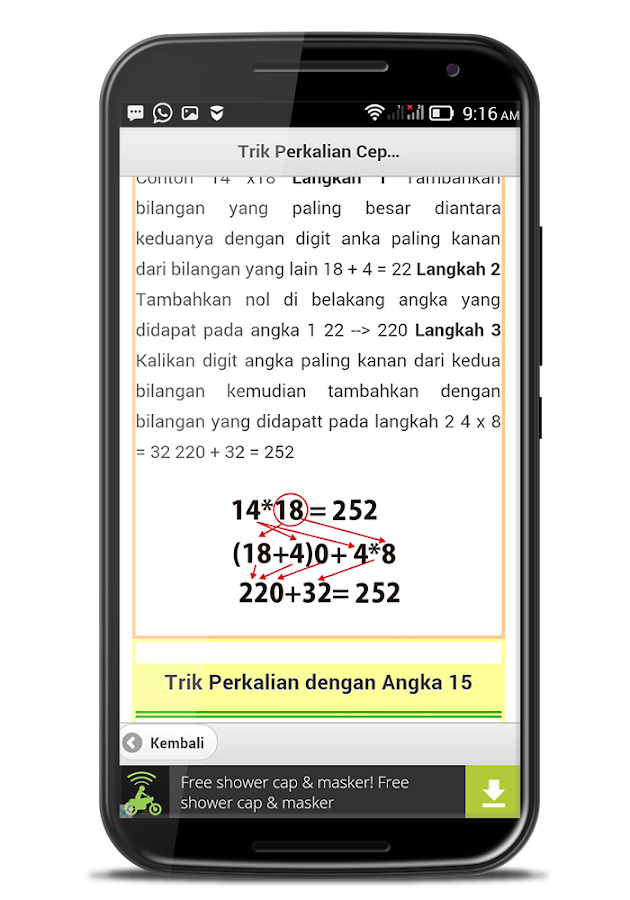 Rumus Matematika Lengkap - Android Apps on Google Play