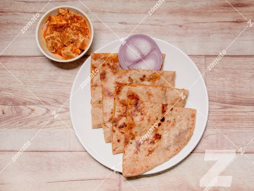 Paratha And Aloo Dum Combo