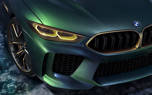 Sporty Elegance Shines in a Sleek Green Bmw screenshot 2
