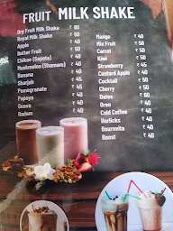 Sanjay Bhel Corner menu 5