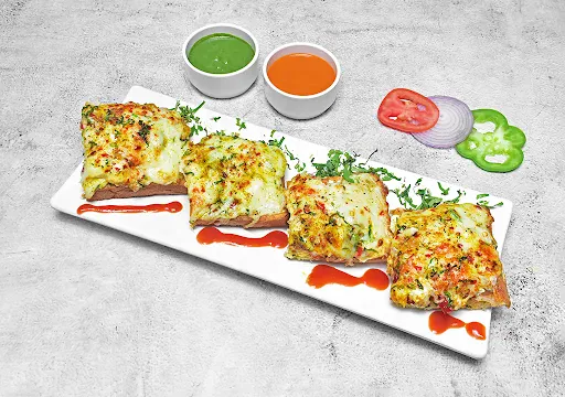 Open Tandoori Paneer Grilled Sandwich