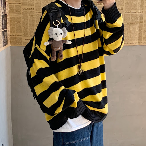Yellow And Black Striped