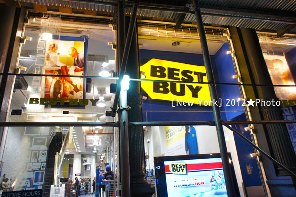 ニューヨークのBEST BUY