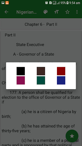 Latest Nigerian Constitution