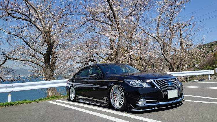 クラウンマジェスタの目指せPickUpCars・サクラと愛車・開花パトロール🌸に関するカスタム事例の投稿画像3枚目
