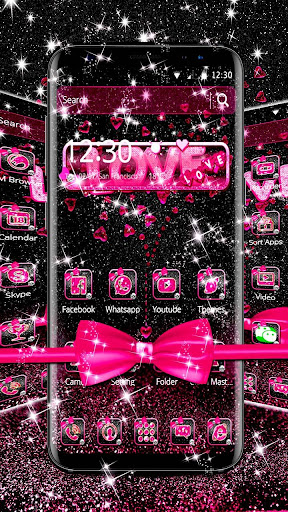 Pink Love Bow Theme