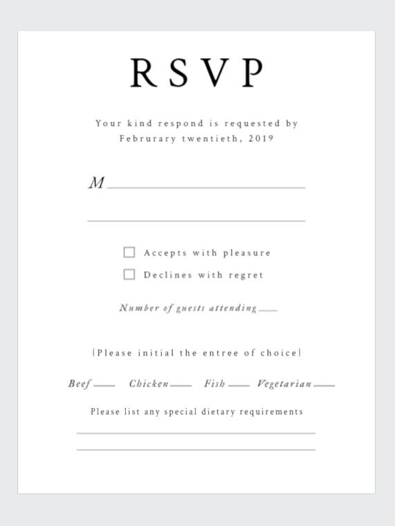 Why Paper Invites and Online Wedding RSVPs are A Perfect Match - RSVPify