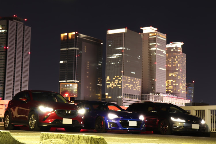 CX-3の夜景スポット巡り③・かげさんの優秀賞を生んだ場所・全くカンケーないけど、本日28日…・また一つ。。・歳を重ねましたとさ♪に関するカスタム事例の投稿画像2枚目