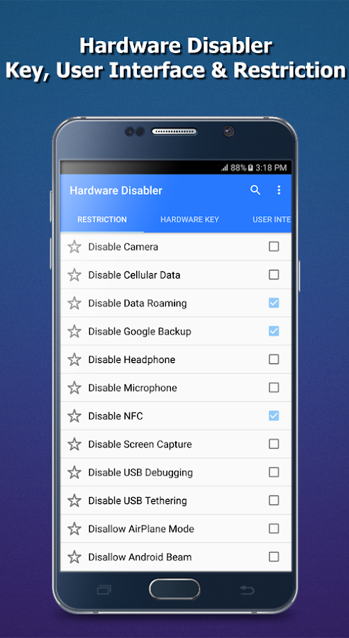    Hardware Disabler Samsung- screenshot  