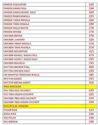 Akshaya's Spice Affair Bar & Kitchen menu 8