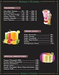 Bakes N' Shakes menu 8