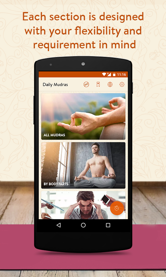 Daily Mudras (Yoga) Screen 2