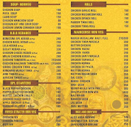 BBQ Bone Zone menu 1