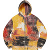 fire zip up hooded sweatshirt fw22