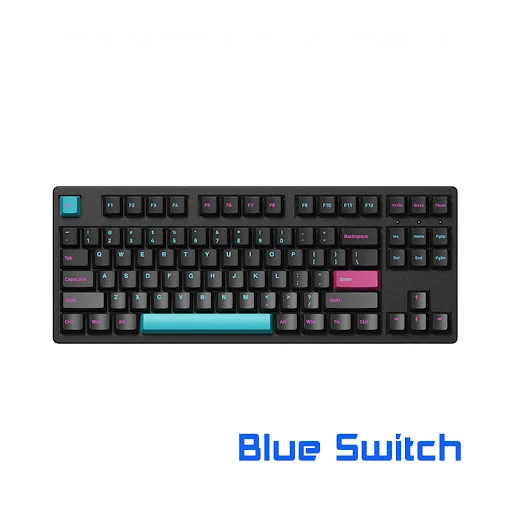 Bàn phím cơ Akko 3087 DS Midnight V2 Pink Switch