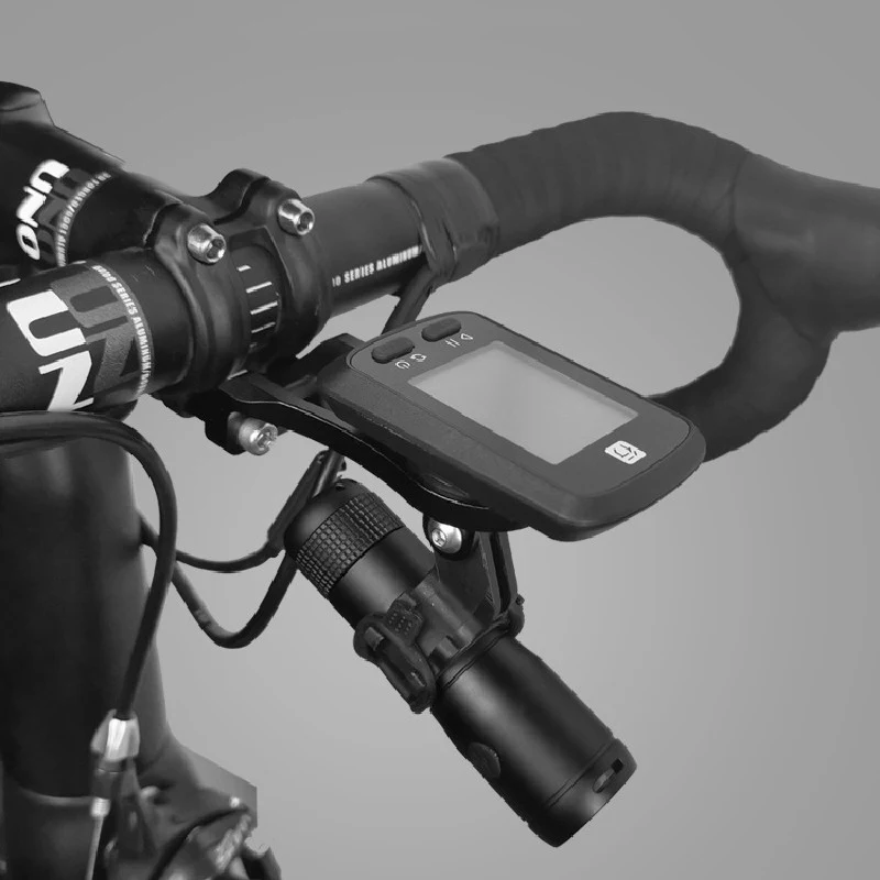 Support d'extension pour code de vélo de montagne améliore la visibilité et facilite la lecture des données. Installation sûre pour votre appareil.