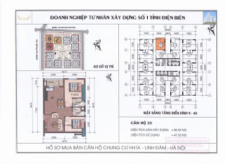 Tôi Chính chủ bán căn 3220 HH1B chung cư Linh Đàm chênh 230tr