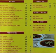 Irfan Chinese Fast Food Center menu 2