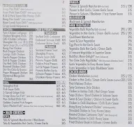 Express Dine menu 5