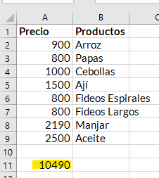 Interfaz de usuario gráfica, Aplicación, Tabla, Excel Descripción generada automáticamente