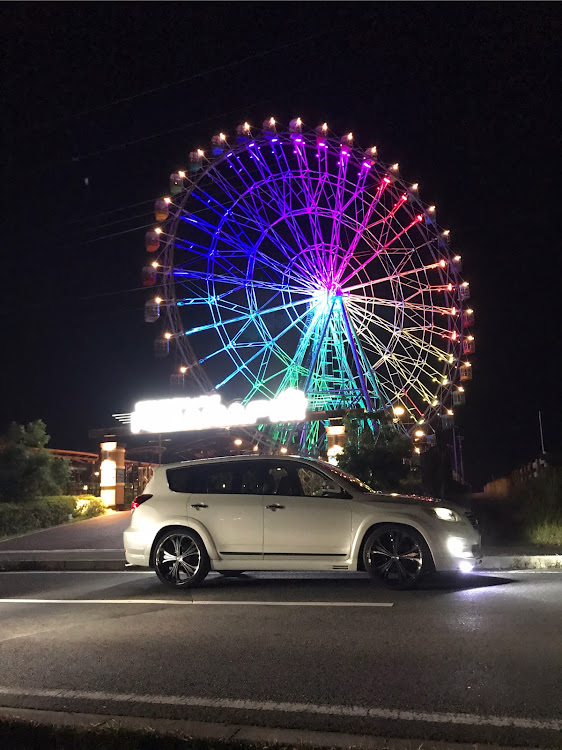 ヴァンガードのドライブスポット・三井アウトレットパーク木更津・観覧車と愛車に関するカスタム事例の投稿画像1枚目