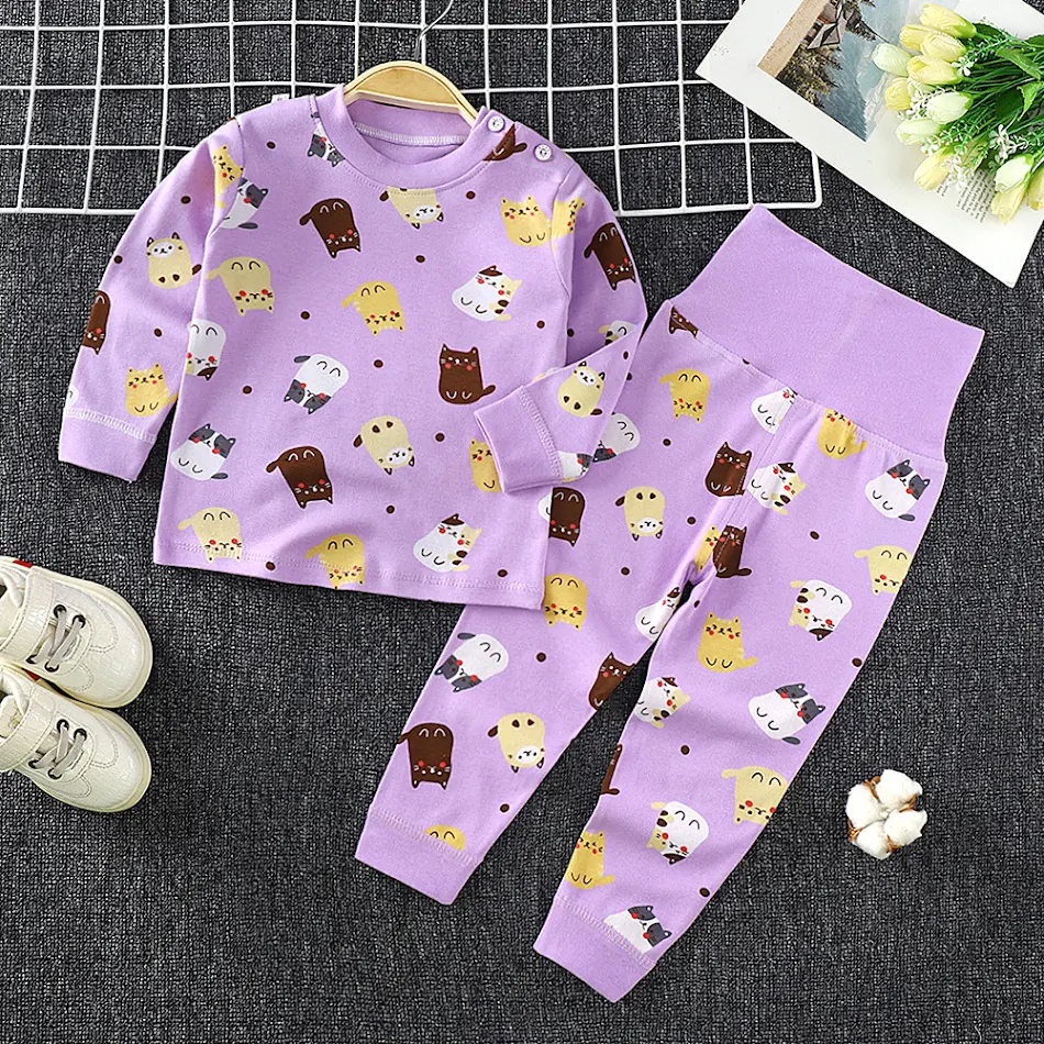 Vêtements d'automne pour bébés garçons et filles, pantalons longs pour la maison, confortables et parfaits pour les services à domicile et le jeu.