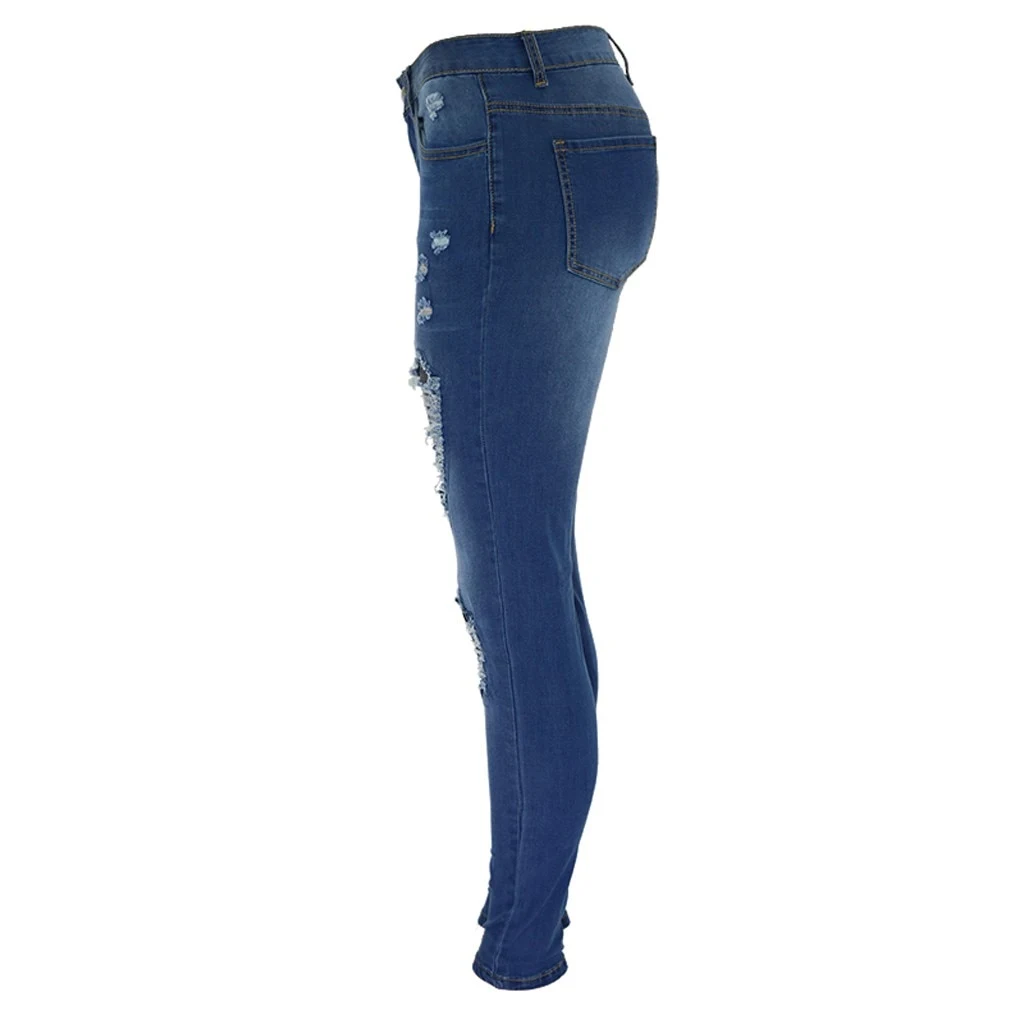 Title 9, Jeans rotos de cadera para mujer
