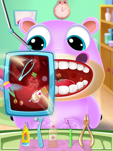 Pet Dentist Doctor Care Dental Games