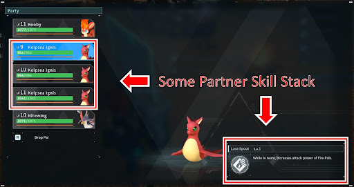 Some Partner Skill Can Stack