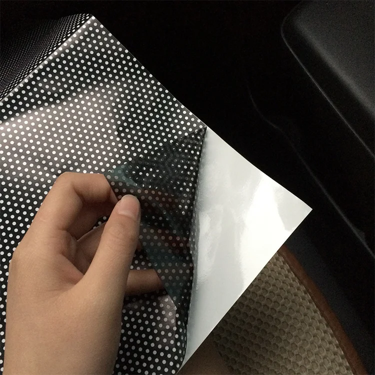 Cortina parasol para coche Aislamiento térmico Película electrostática para ventanas del vehículo Protección solar y privacidad fáciles de instalar