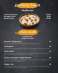 Kannans Restaurant Ravet menu 5