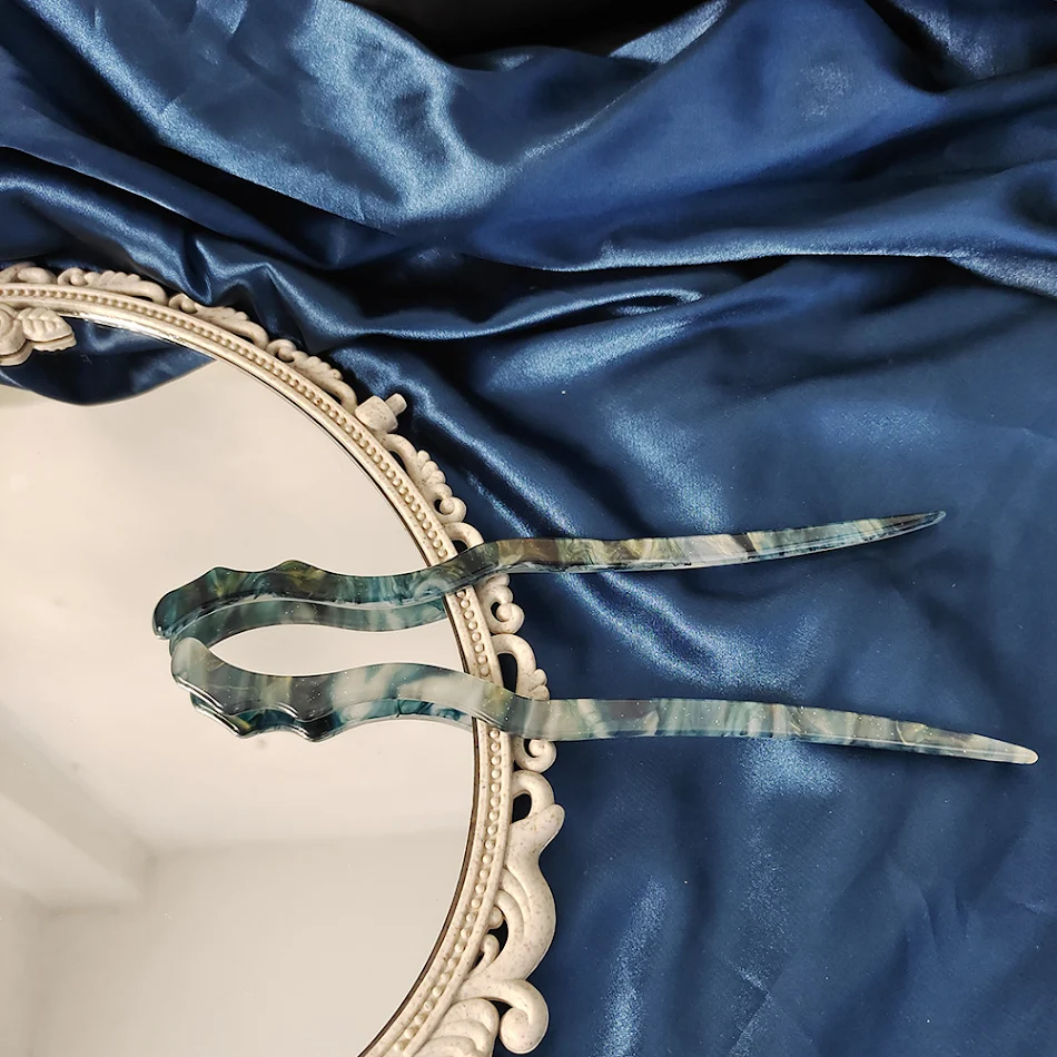 Presilha de Cabelo Daily Plate Simples Moderno para Mulheres, Estilo Chinês Han Antigo, para Traje Tradicional