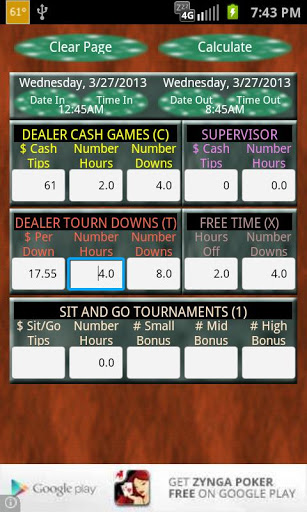 Screenshot Poker Dealer's Toolkit