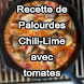 Recette de Palourdes Chili-Lime avec tomates - Androidアプリ