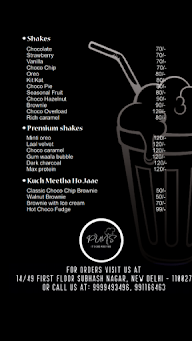 Choco Moksha menu 6